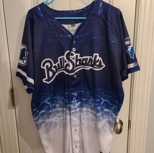Game Worn Durham Bulls' "Bullsharks" Jersey